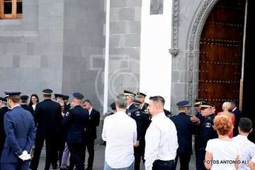 La Policía Nacional celebra en Telde la festividad de los Santos Ángeles Custodios (Foto TA)